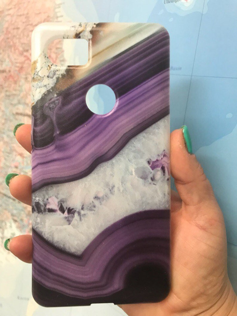 XZ1 case XZ2 Compact Z3 case XZ2 case X \u0421ompact Xperia XR XA1 Ultra purple marble Sony XA2 case violet marble XA2 ultra Z5 case
