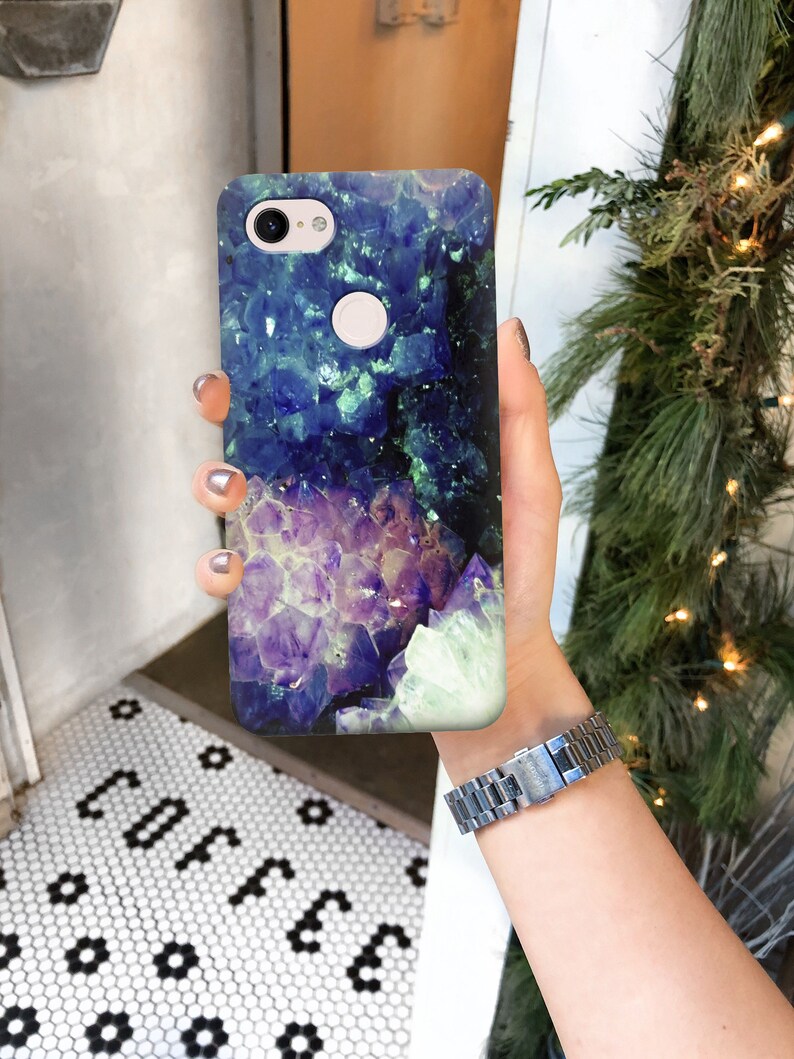 Google Pixel 5 case blue crystal case pixel 4a case pixel 6 case tough case pixel 6 pro case white crystal pixel 5a case pixel 4a 5g marble image 1