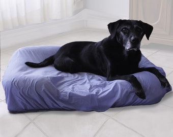 Dog bed cover | Elastic fitted sheet | Large sizes | Great Colors
