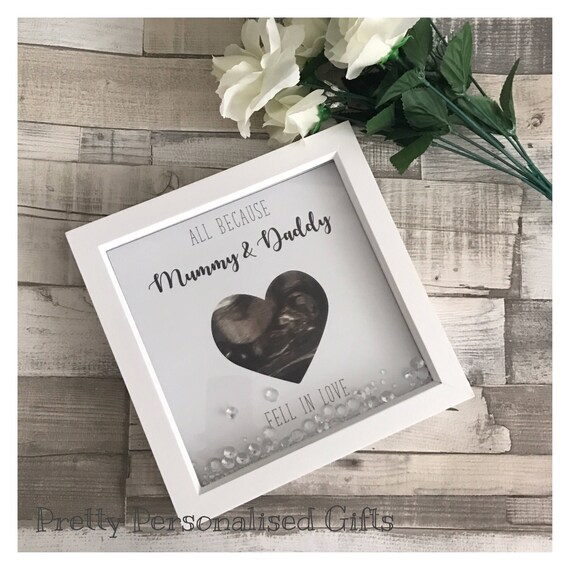 daddy to be photo frame from bump