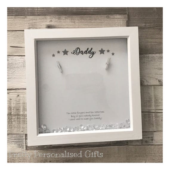 Blue Pack of 2 Newborn Announcement Card Frames Baby Arrival Keepsake Picture Frame Baby Scan Photo Frame Picture Frame Baby Announcement Card Greeting Card Baby Keepsake Baby Picture Frame