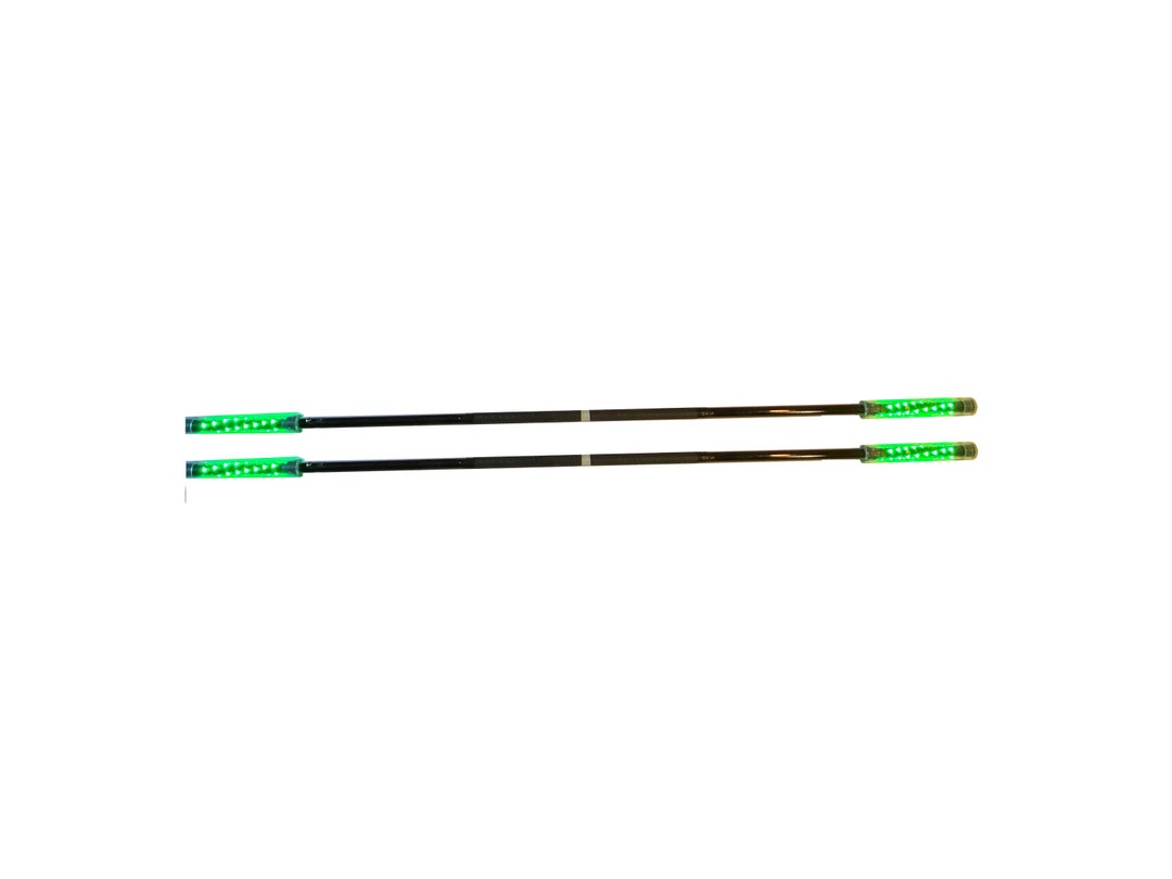 LED RGB Short Double Spinning Staff (PAIR) - Etsy