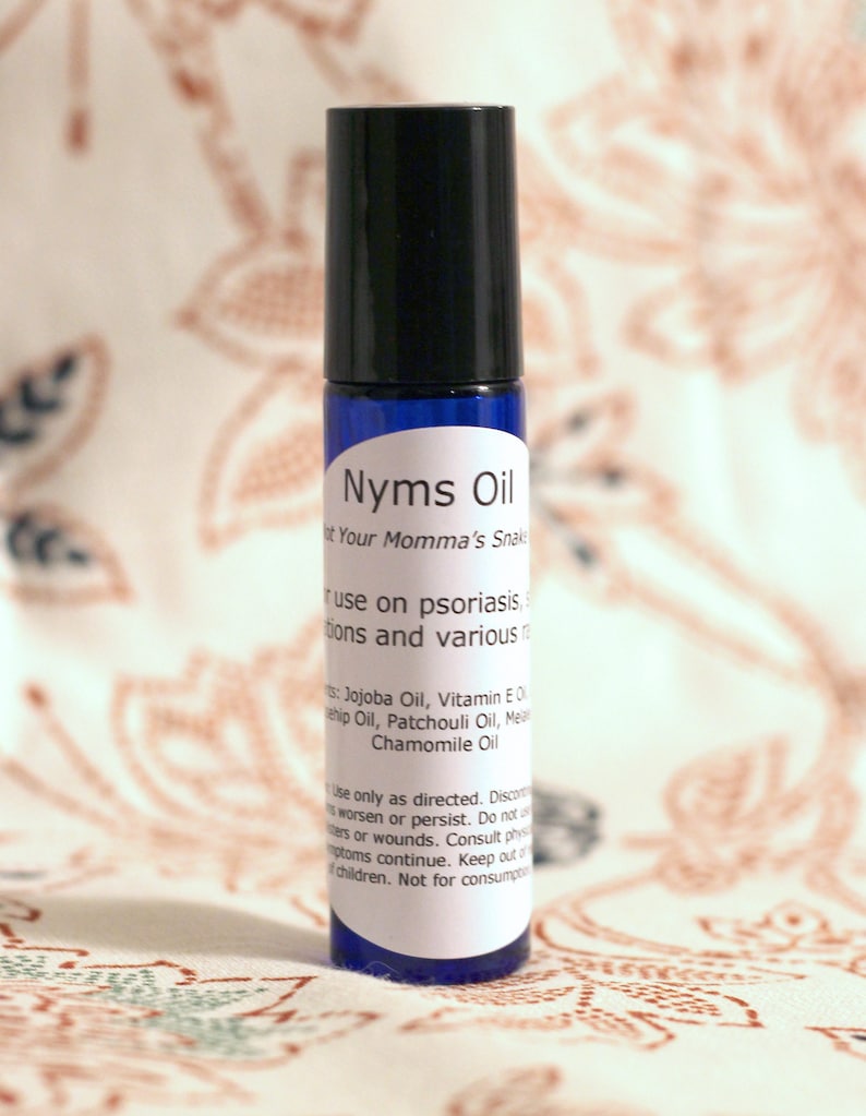 Nyms Oil all natural relief for skin rashes / skin irritations / psoriasis / eczema image 1
