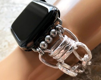 chunky chain apple watch band