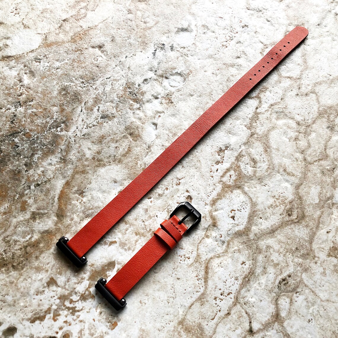 Fitbit Versa 2 3 Sense Lite Orange Soft Band Double Wrap | Etsy