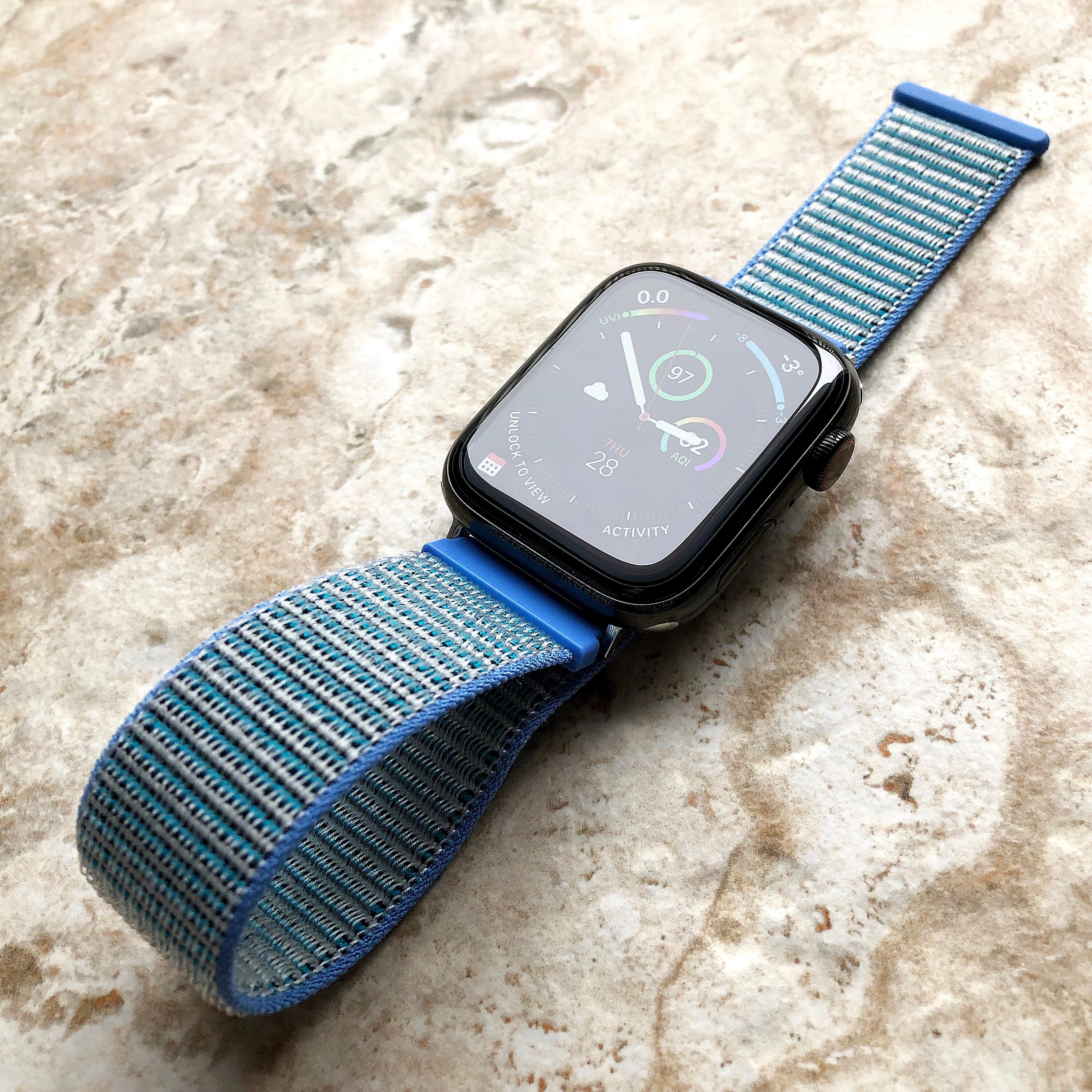 apple watch hook and loop band
