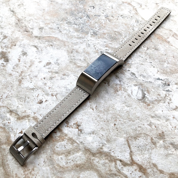 Fitbit loads 5 4 3 серый можаный ремешок для фитнес-wal
