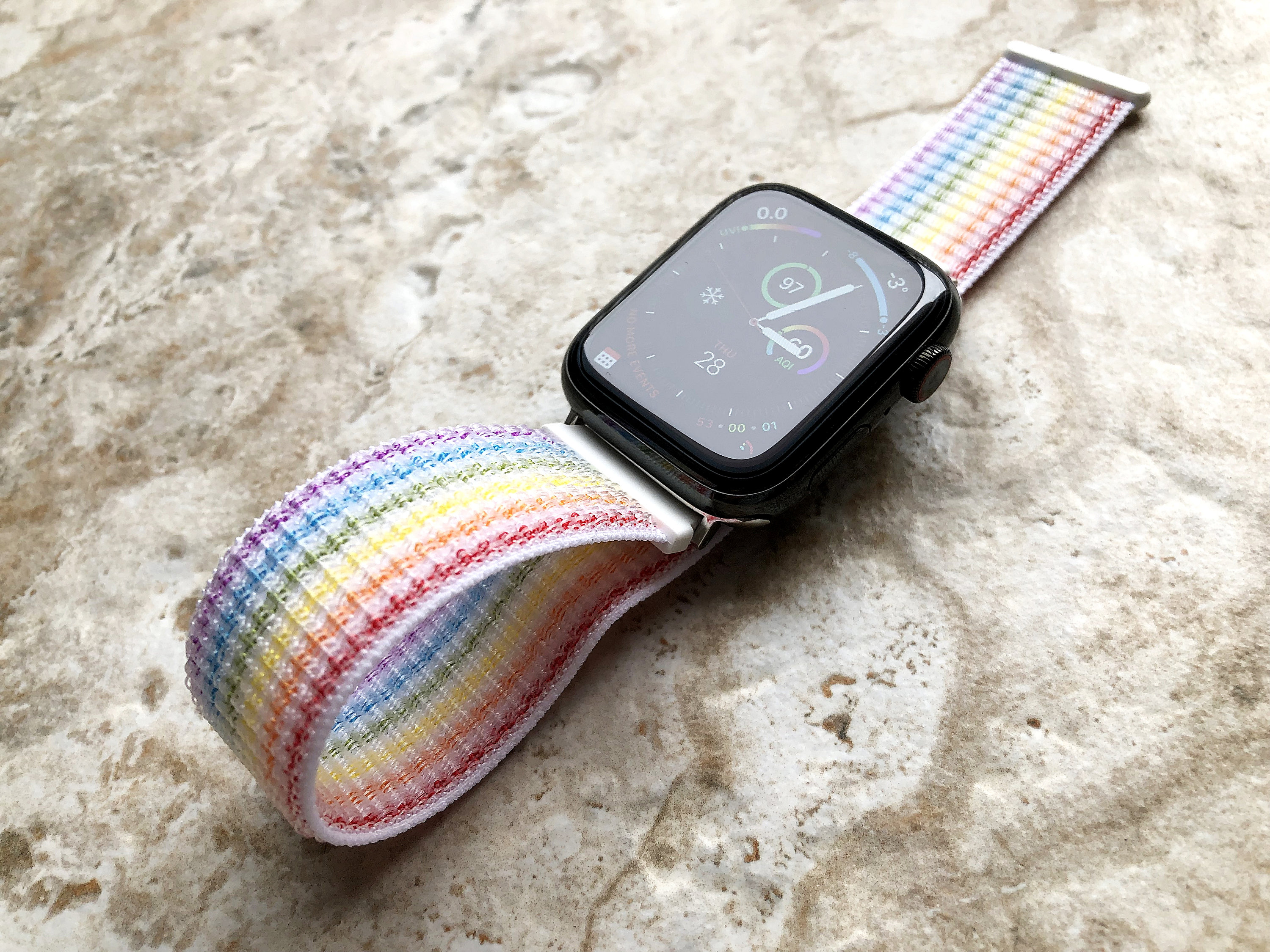 4 8 Soft 1 Ultra Band Nylon 5 3 Series for 7 SE 2 6 Hong Weave 2 Hook and Iwatch 45mm 49mm 42mm Apple Rainbow 40 44mm Sports Loop 9 Kong Strap 41 - 38mm Etsy