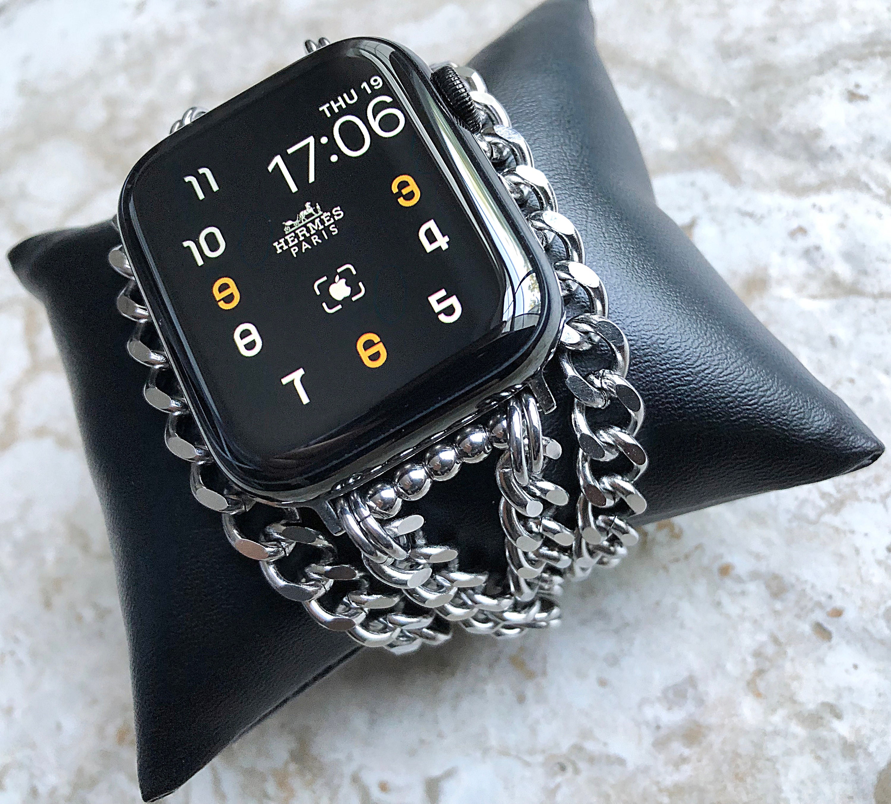 Apple Watch Band Bracelet St Steel Chain for Iwatch Ultra 2 9