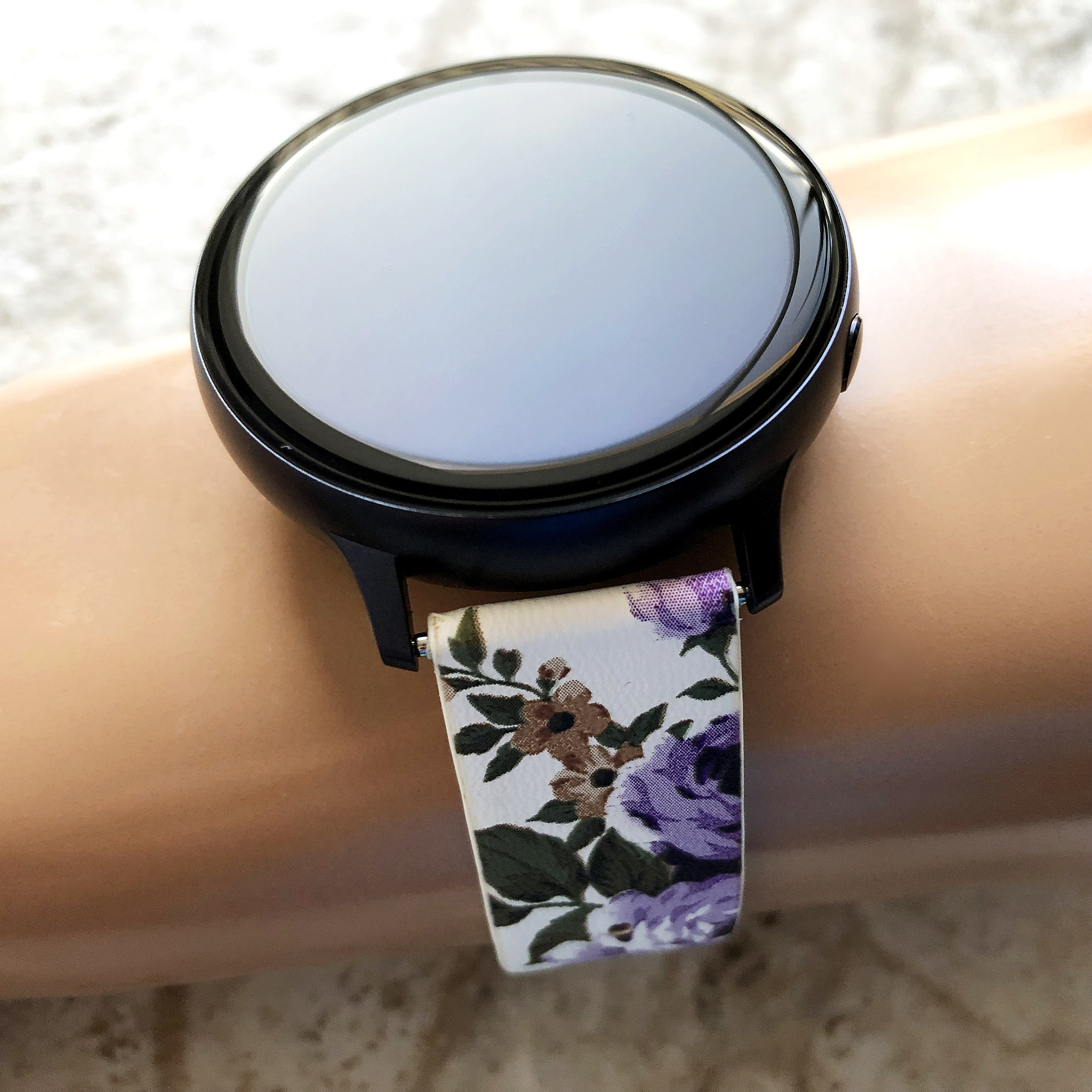 Purple Floral FL-4 Band for Samsung 