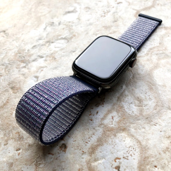 Apple Midnight Blue Band Loop and Hook for Watch Ultra 2 9 8 7   Etsy