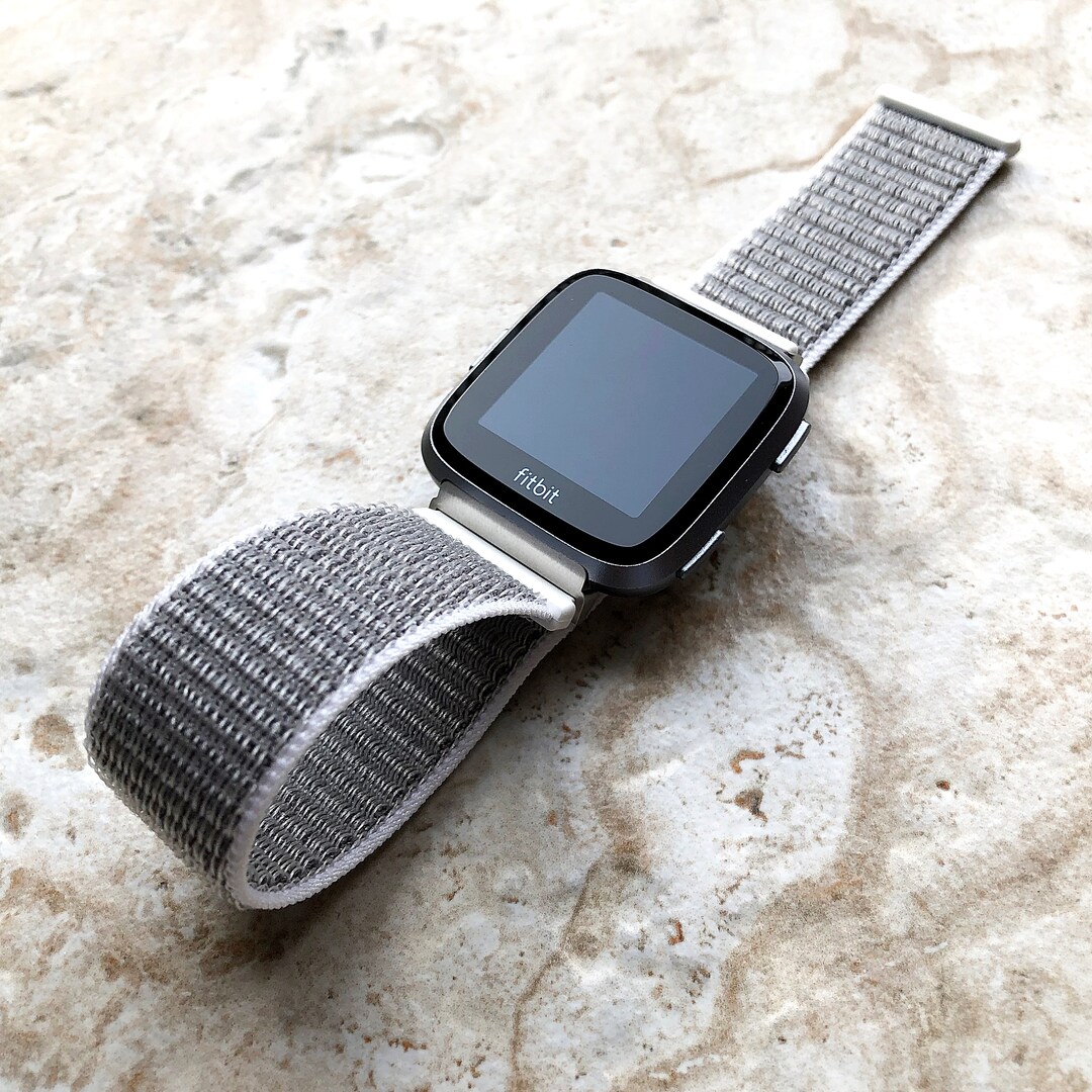 Fitbit Versa 2 3 4 Sense 2 Sports Band Seashell Loop and Hook Strap