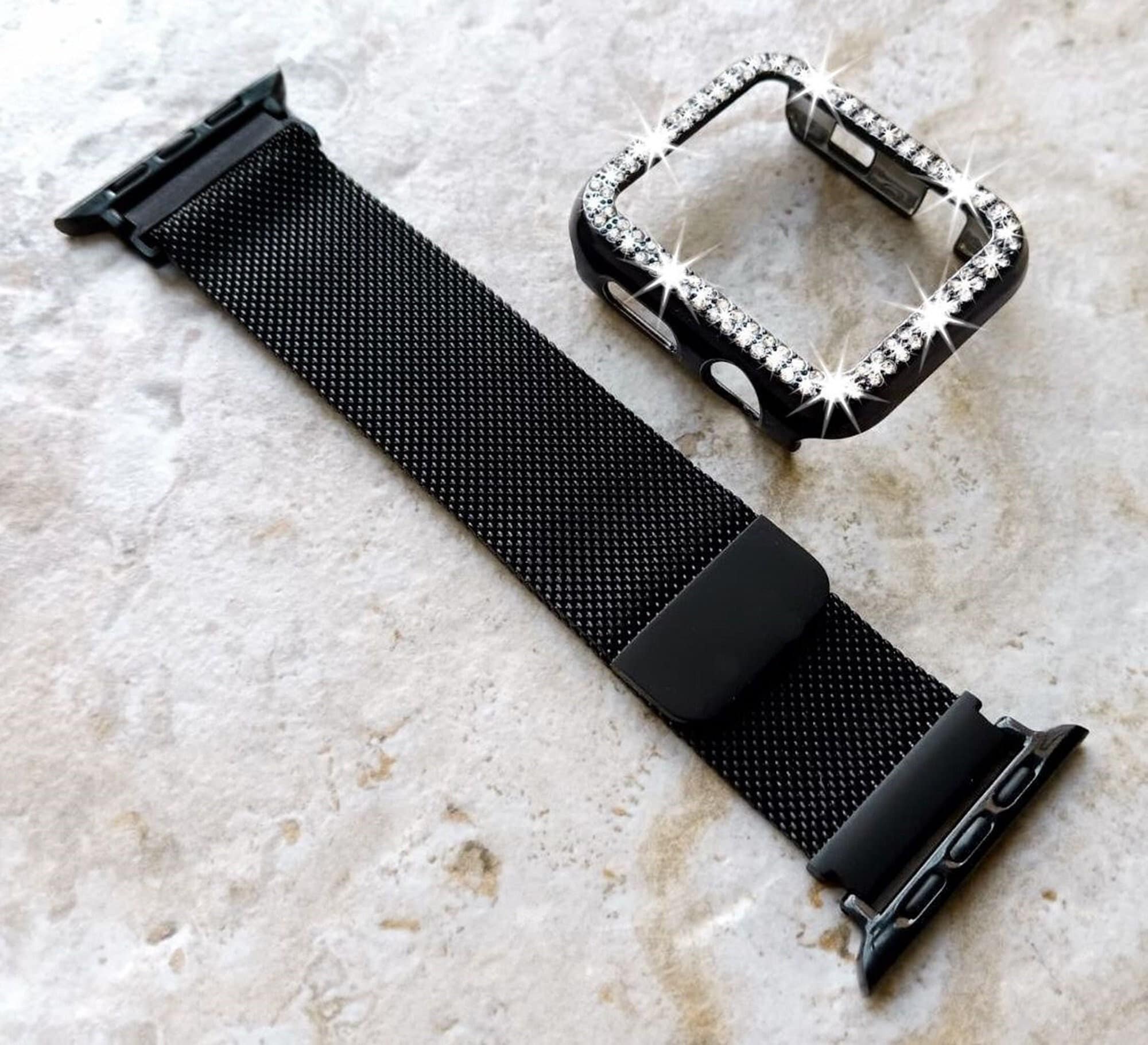 Correa suave milanesa para Samsung Watch 6/5/4, 20 mm, transpirable y  cómoda, compatible con