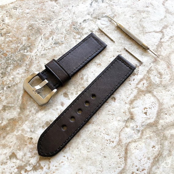 Bracelet Connecté de Rechange Fitbit Sense en Cuir – BraceletsDeMontre