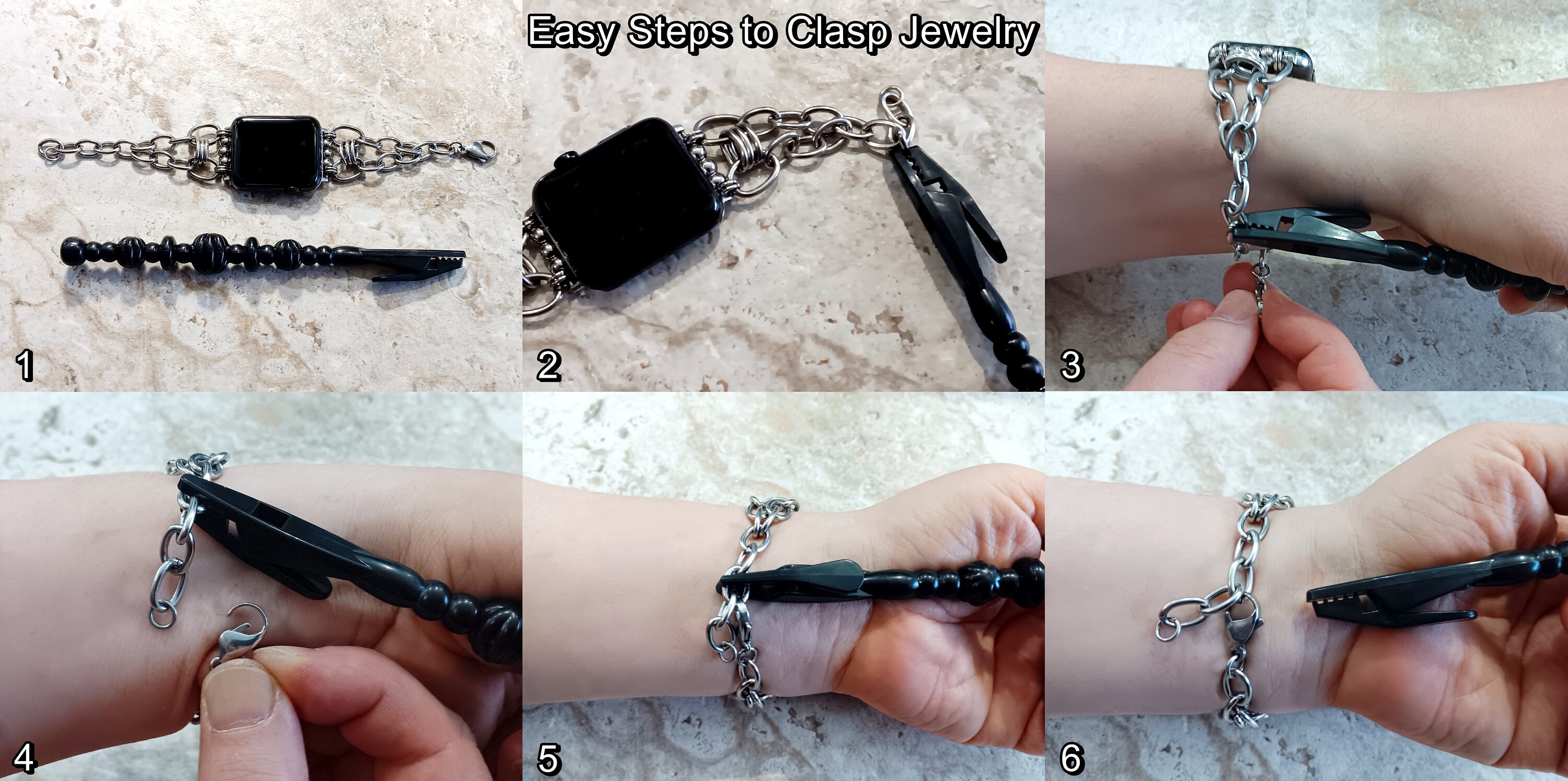What is the best way to put on a necklace that has a small clasp that is  difficult to get on or off? - Quora