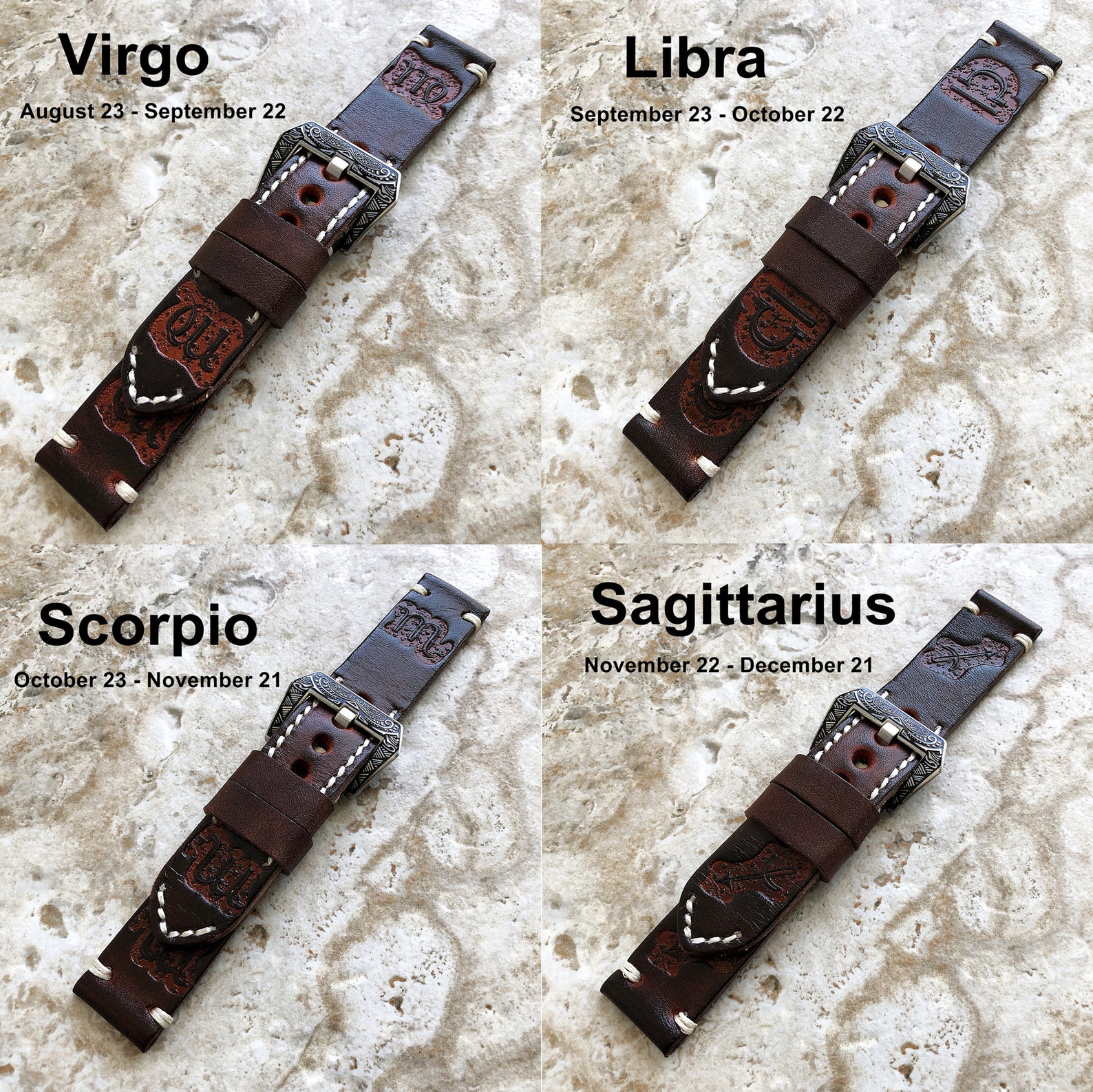 Zodiac Sign Watch Band Compatible Apple Samsung Watch Fitbit Etsy