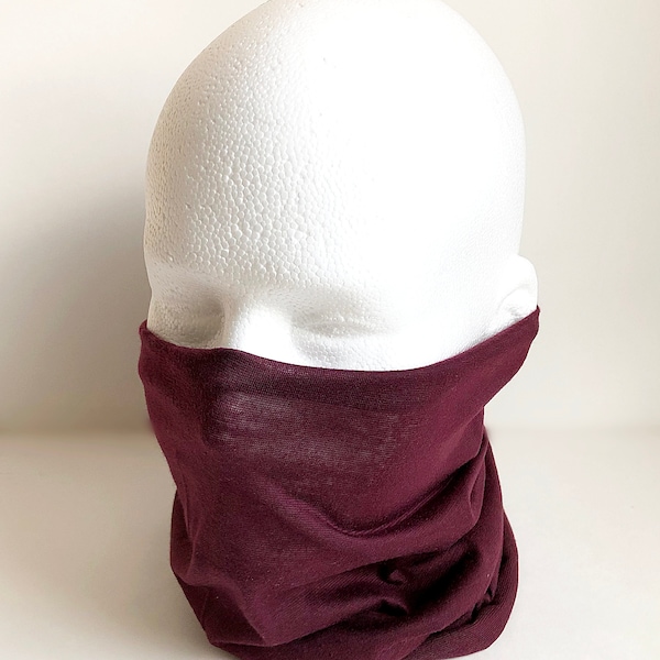 Sciarpa per maschera color caffè Nuova copertura protettiva senza cuciture multifunzionale Ghetta per collo elastica Bandana Passamontagna traspirante Copricapo