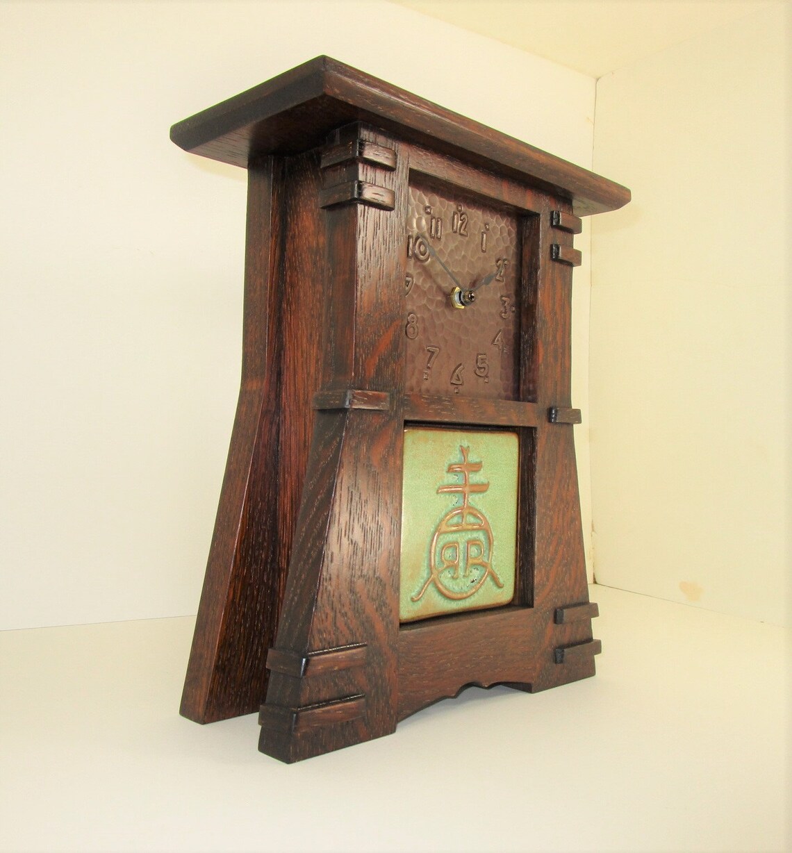 Mission Craftsman Style Arts Crafts Shelf Mantel Clock Hand | Etsy