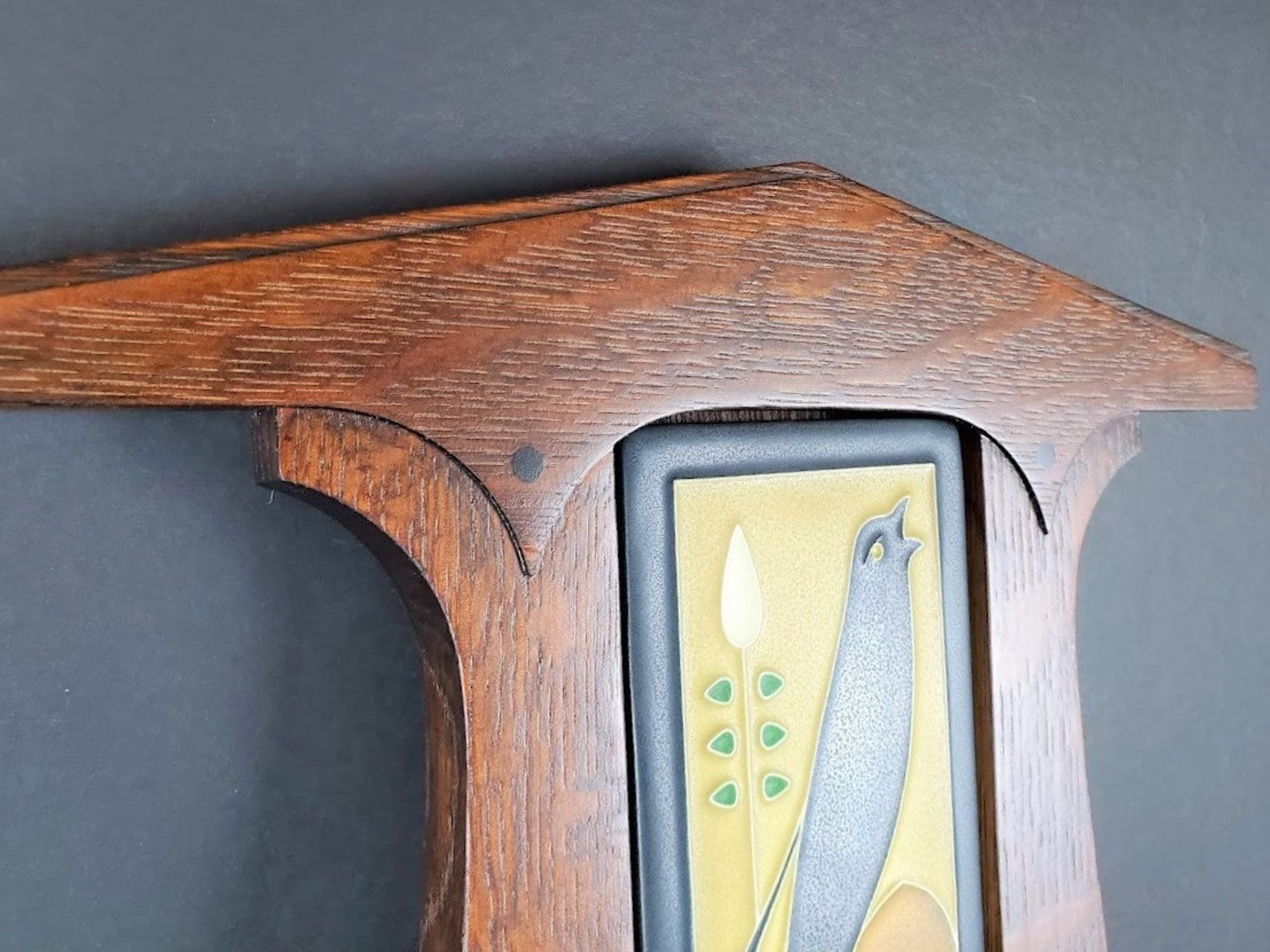 Mission Craftsman Style Arts Crafts Motawi Tile and Frame Etsy