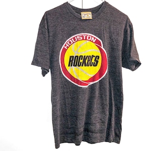 Vintage 90&#39;s Houston Rockets T-Shirt • MEDIUM • Official NBA Basketball Tee •  Early 90&#39;s Hardwood Classics