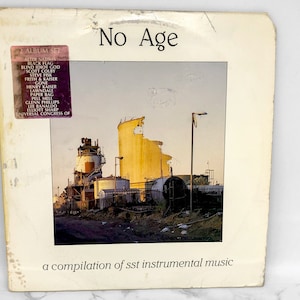 No Age - A Compilation Of SST Instrumental Music [2x VINYL LP] 1987 Double Lp // Hardcore Punk // Black Flag