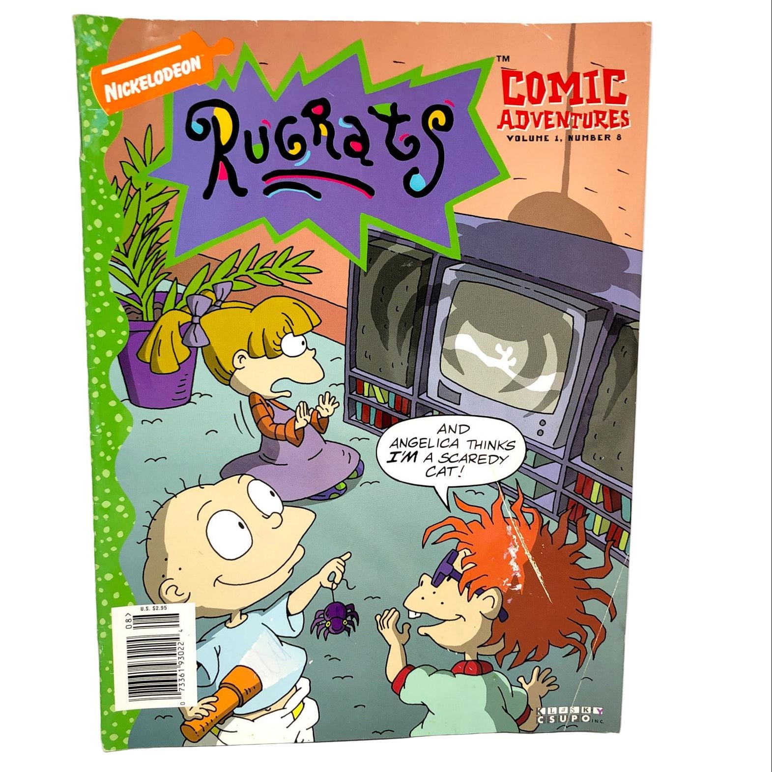 Rugrats Comic Adventures W. POSTER! [VOLUME #1 ‣ ISSUE #8] 1998