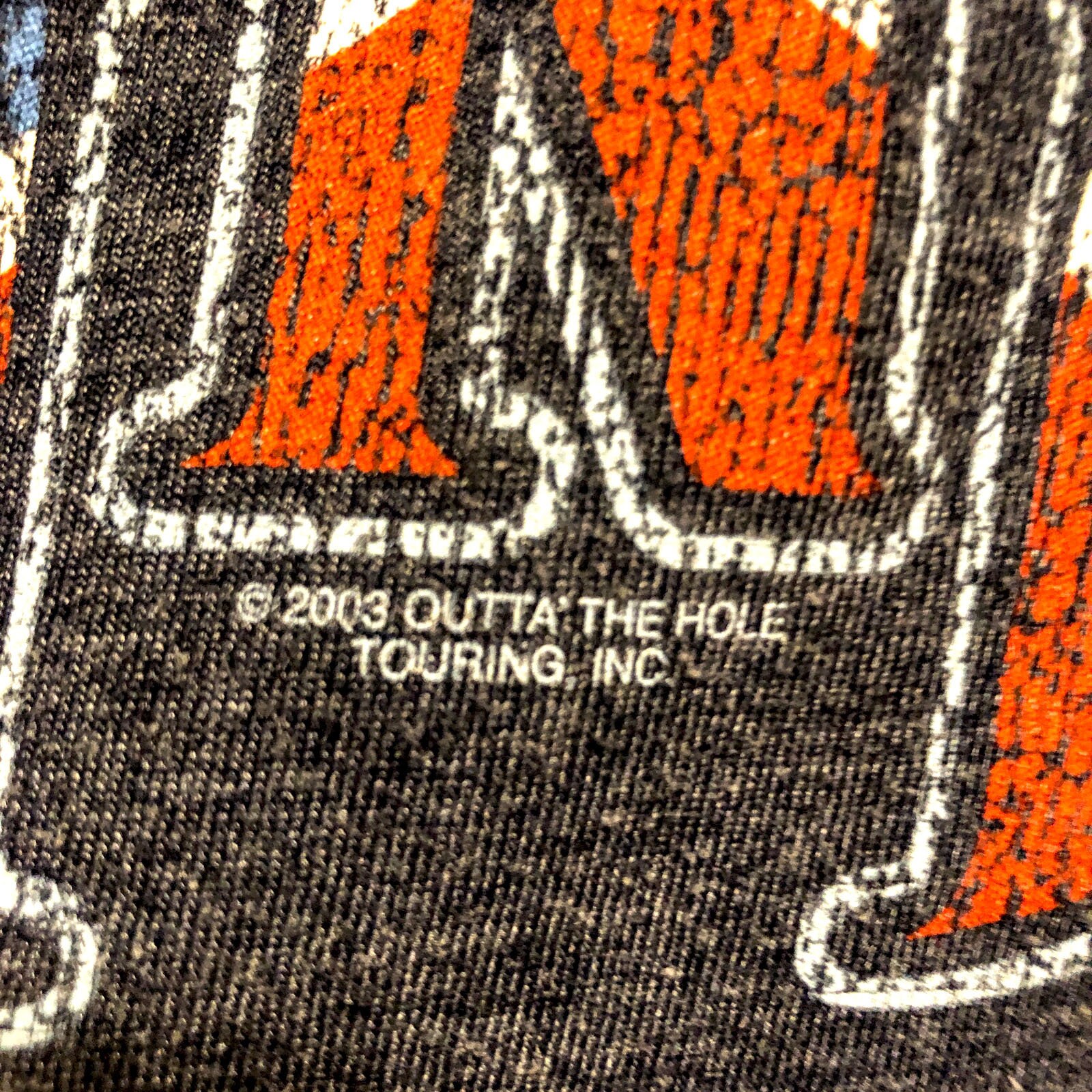 LYNYRD SKYNYRD Ringer Tee 2003 outta the Hole Band T Shirt large Etsy