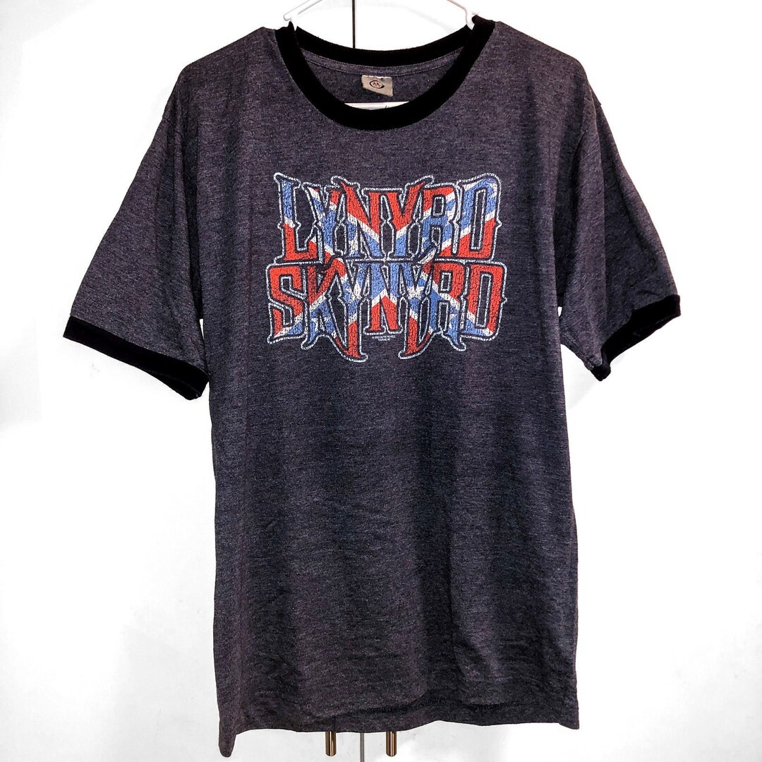 LYNYRD SKYNYRD Ringer Tee 2003 outta the Hole Band T Shirt large Etsy