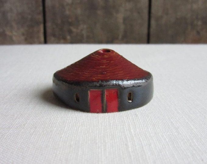 Miniature Ceramic Yurt Tiny House Tiny Pottery Yurt Etsy