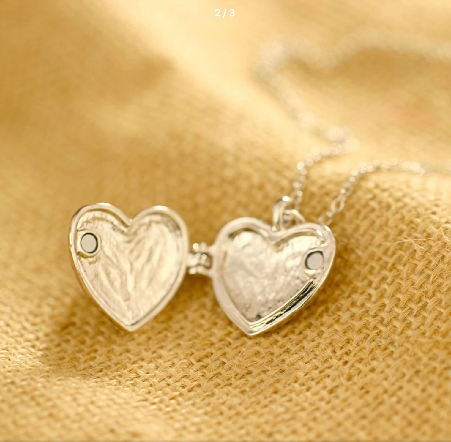 Photo Locket Pendant Best Friends Locket Necklace Heart Etsy