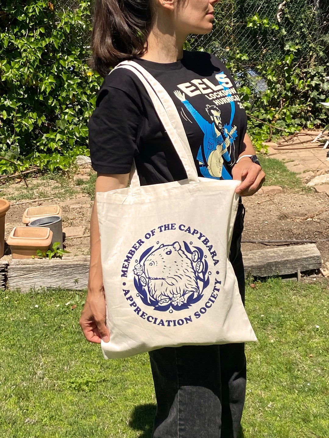 Member of the Capybara Appreciation Society Canvas Totebag - Etsy