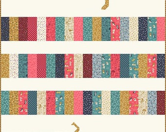 All Wrapped Up Quilt Pattern - Stacy Iest Hsu #SIH004 - Dachshund Quilt Pattern, Dog Quilt Pattern