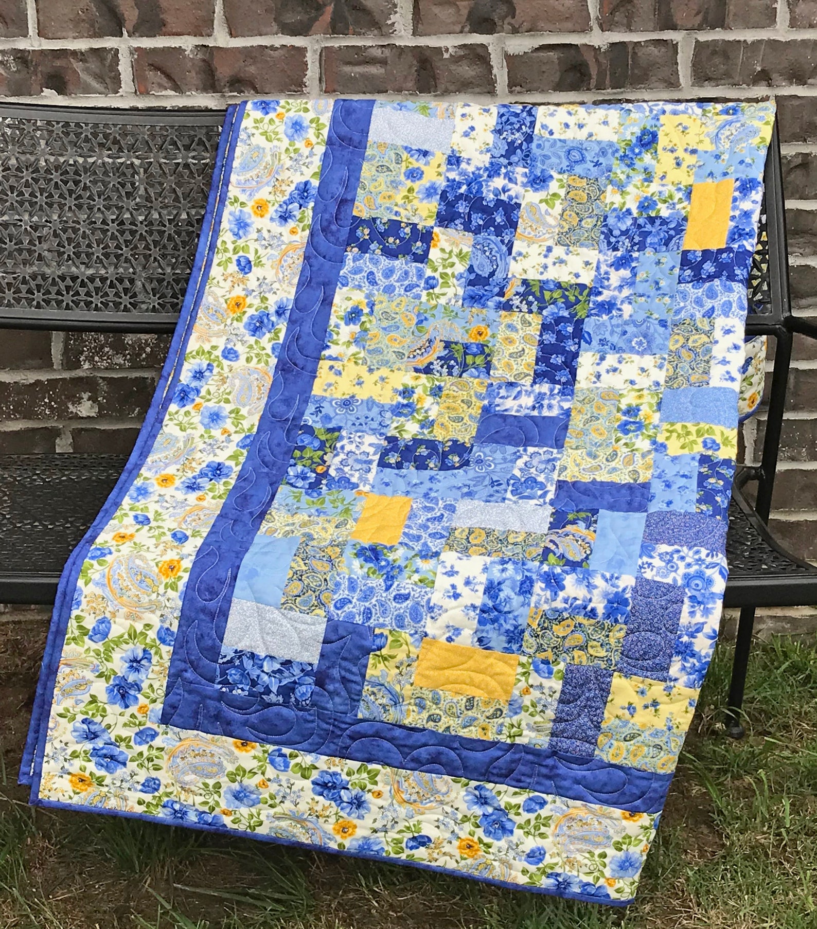 Cobblestone Charm Quilt Pattern PDF Version, Cuddle Cat Quiltworks ...