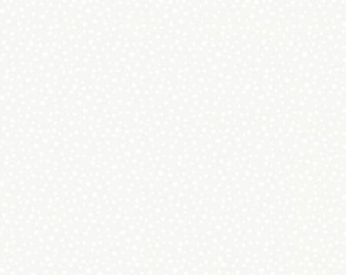 Wilmington Essentials White on White Petite Dots Fabric 39065100