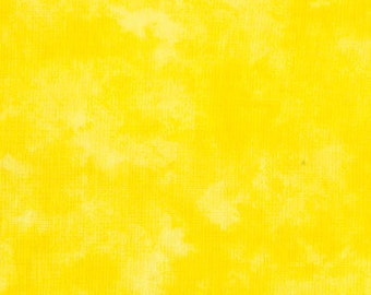 Moda Marbles Dandelion Fabric 9881 29 - 24" REMNANT CUT, Yellow Tonal Cotton Fabric - Yellow Blender Fabric - Yellow Marbled Fabric