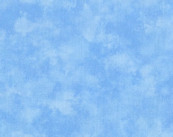 Moda Marbles Sky Blue Fabric 9810, Light Blue Tonal Cotton Fabric - Light Blue Blender Fabric - By the Yard