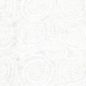 May include: White fabric with a repeating pattern of spiral designs. Each spiral is composed of small, curved lines, creating a textured effect. The overall design is subtle and monochromatic, with a clean, modern aesthetic.