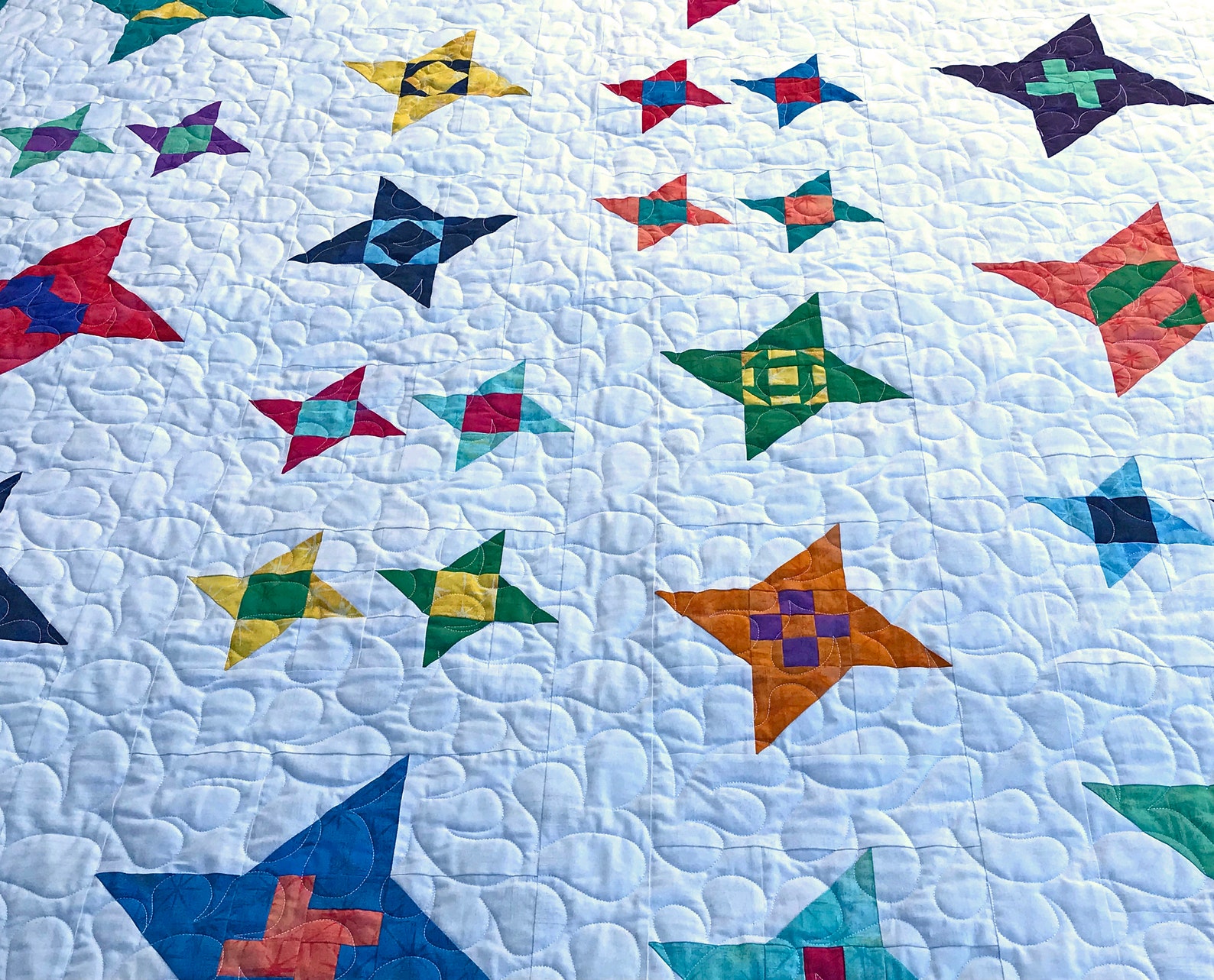 Star Gazing Quilt Pattern PDF Version CCQ082, Fat Quarter Friendly ...