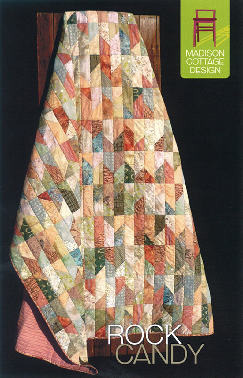 Rock Candy Quilt Pattern from Madison Cottage Design Fat Etsy