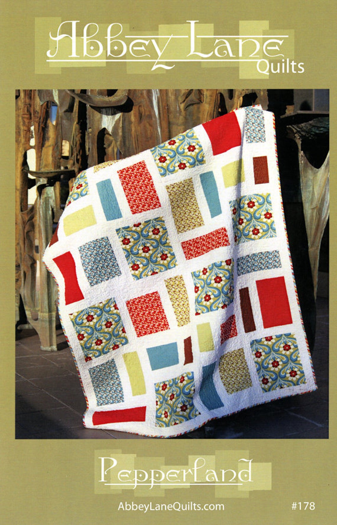 Pepperland Quilt Pattern From Abbey Lane Quilts ALQ178 Fat Etsy