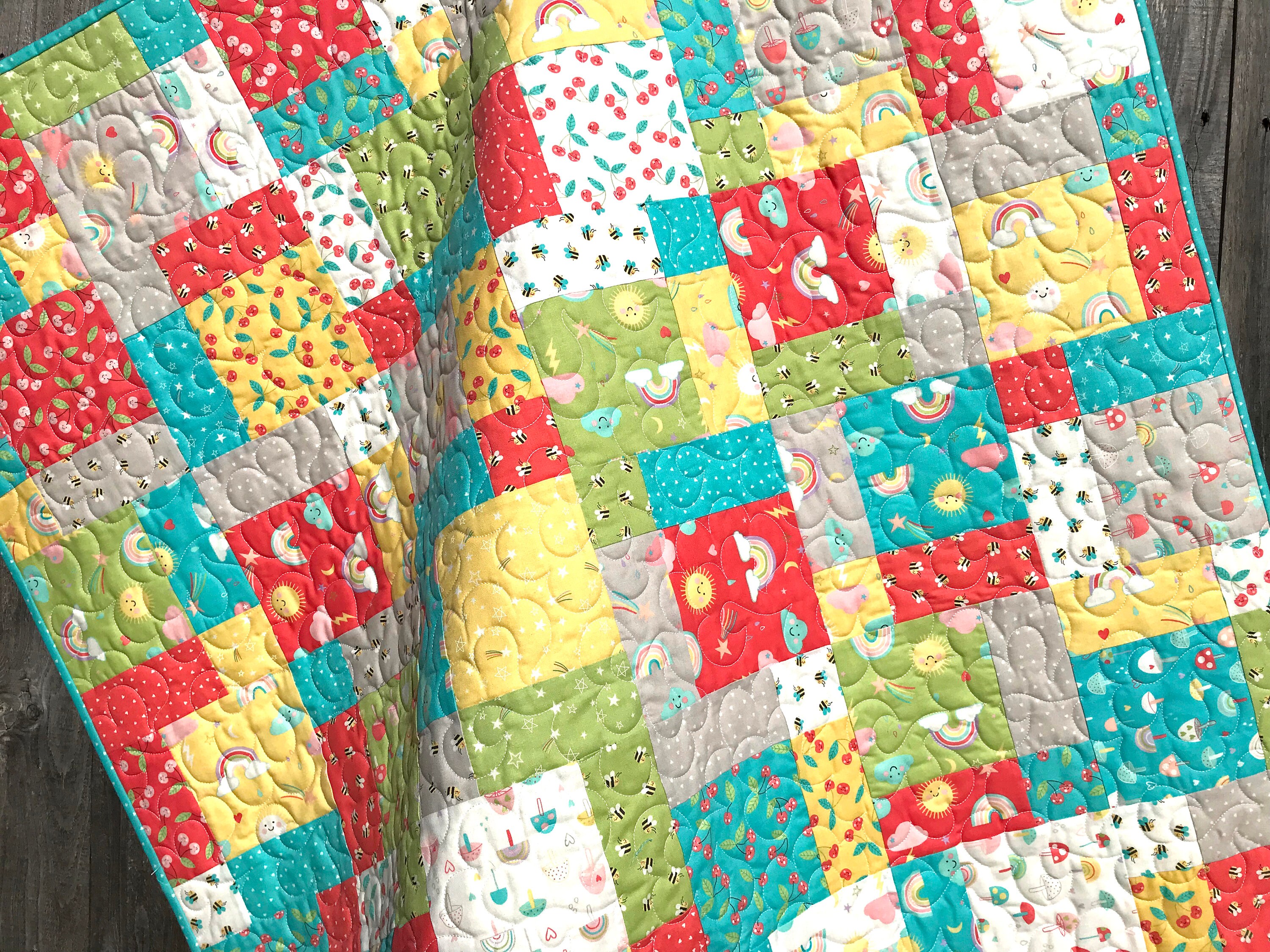 Charming Baby Quilt Pattern PDF Version, Cuddle Cat Quiltworks CCQ056 ...