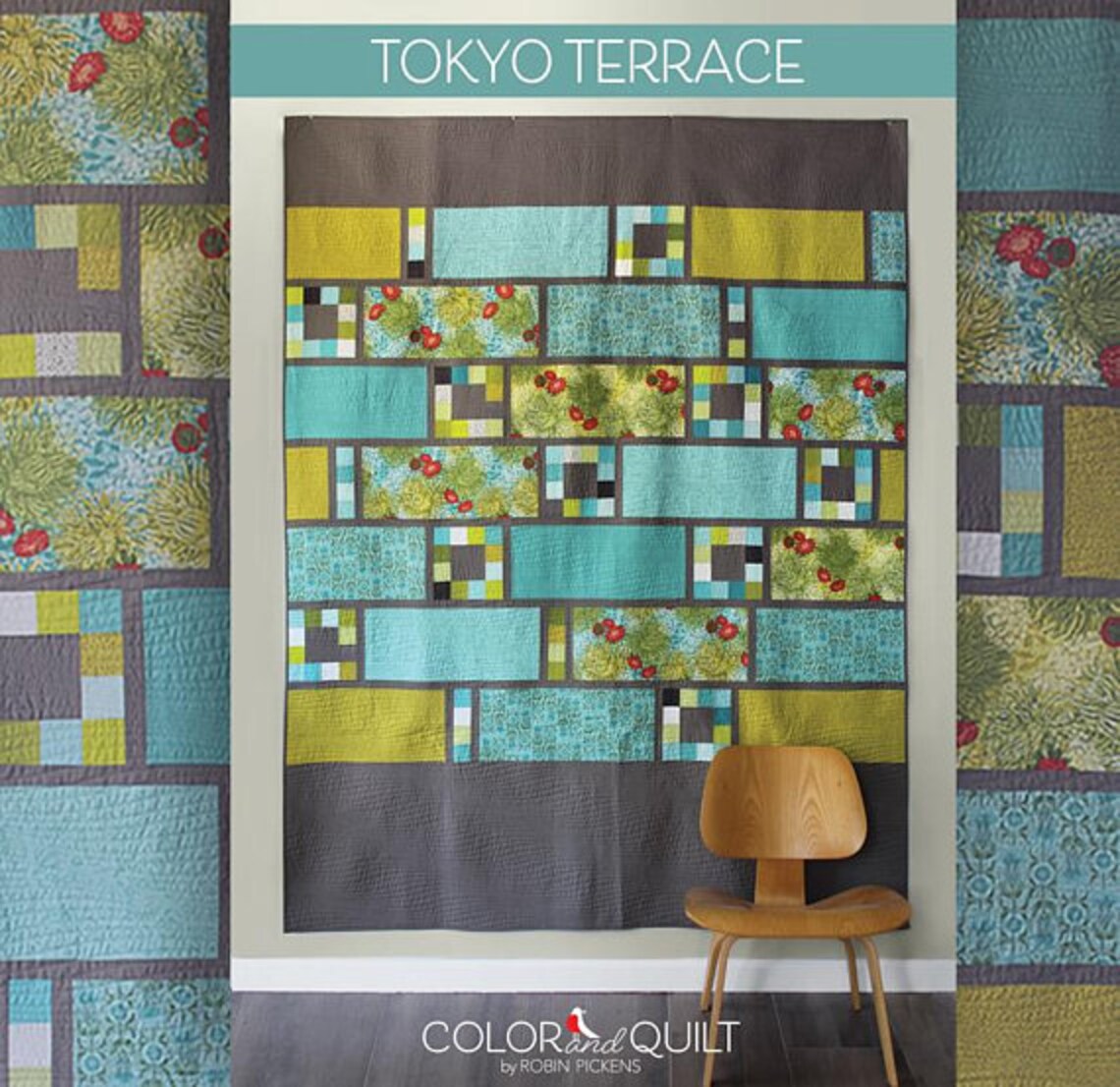 Tokyo Terrace Quilt Pattern Robin Pickens Color and Quilt Etsy