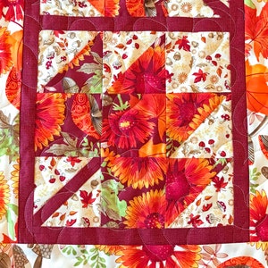 Fall Leaves Table Runner Pattern PDF Version, CCQ078, Autumn Leaves ...