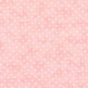 Moda Essential Dots Pink Fabric 8654-21, Pink Cotton Quilting Fabric, Pink Blender Fabric, Pink Polka Dot Fabric - By the Yard