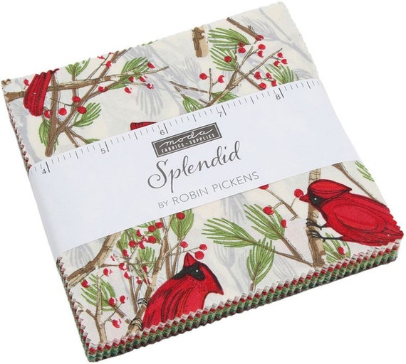 Quilting Patchwork Fabric Charm Pack Moda DANDI ANNIE 5 Inch Squares New