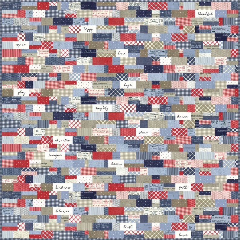 Cobblestone Quilt Pattern Sweetwater 266 Jelly Roll | Etsy