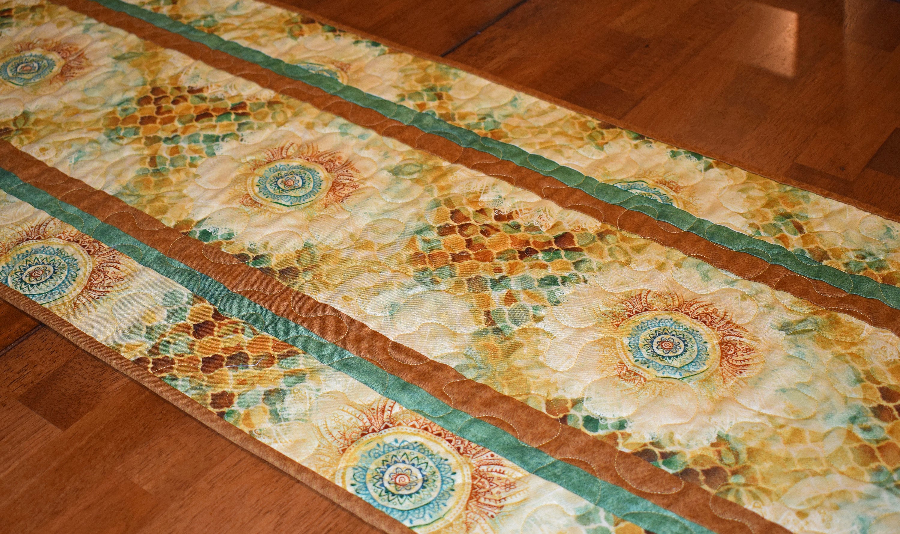 Southwest Table Runner Quilted Table Runner Southwest Decor Etsy