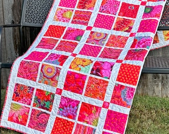 Modèle de courtepointe carrés impertinents version PDF, câlins chat quiltworks CCQ087, motif de courtepointe carré Easy Charm