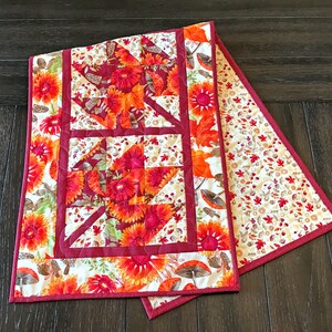 Fall Leaves Table Runner Pattern PDF Version, CCQ078, Autumn Leaves ...
