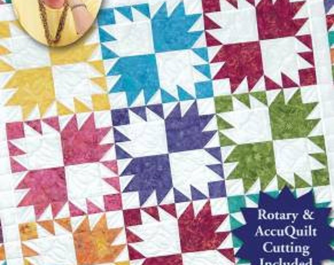 Bear Tracks Quilt Pattern for Rotary and Accuquilt Quilt in a Day 1522